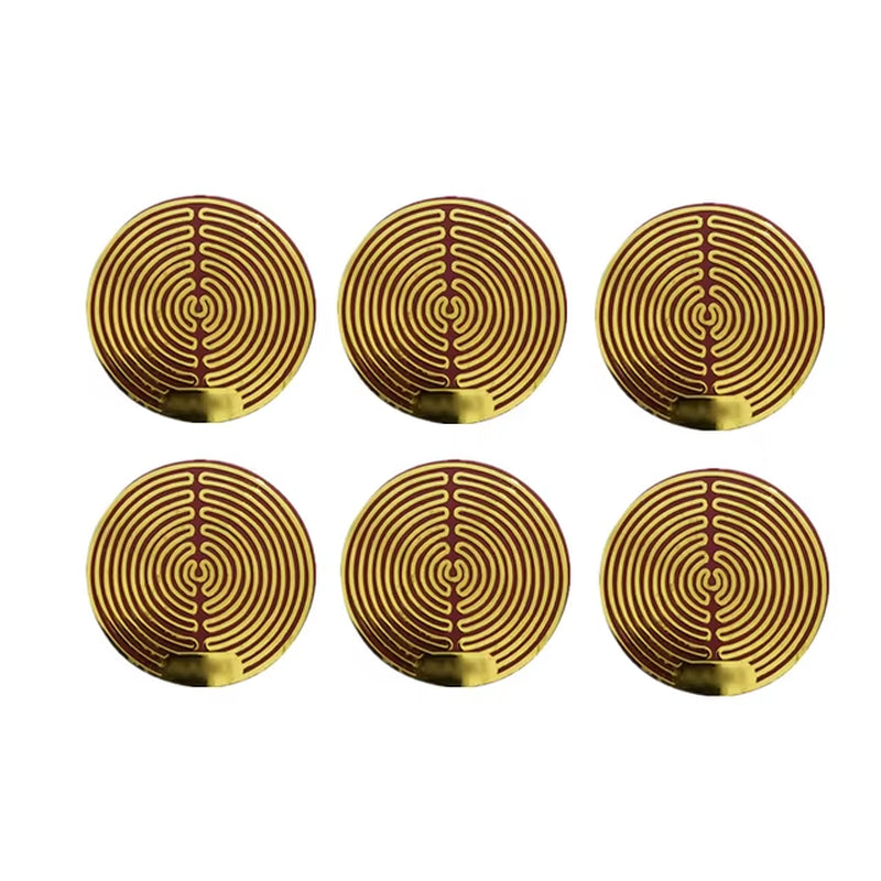 Universal Anti-Radiation Metal Stickers for Mobile Phones, PCs, Laptops, and iPads - EMF Protection Solution