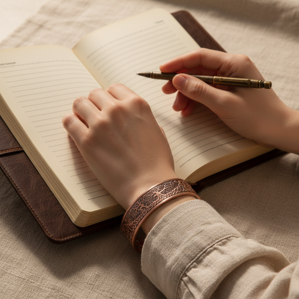 Reading/journaling moment